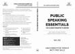 Vibrant Publishers’ Public Speaking Essentials is Now Live on NetGalley for Review