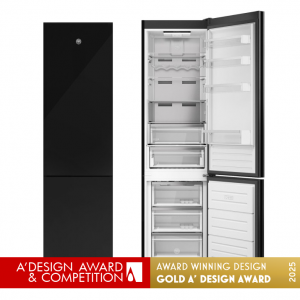The A' Design Award, one of the world's most respected and recognized design competitions, has announced Bertazzoni's RBM60F5FBNC freestanding refrigerator as the Gold winner in the Home Appliances Design category Bertazzoni Rbm60f5fbnc by Bertazzoni