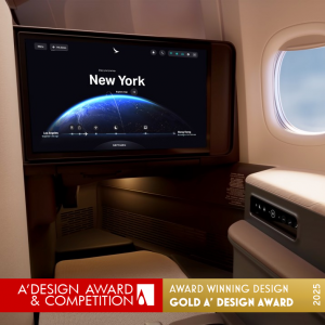 The A' Design Award, a highly prestigious and well-recognized award in the field of interface design, has announced Cathay Pacific by Michael Holler and Deniz Kurtcepe as the Gold winner in the Interface, Interaction and User Experience Design category Cathay Pacific by Michael Holler and Deniz Kurtcepe
