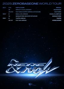 ZB1 HERE&NOW World Tour Main Poster
