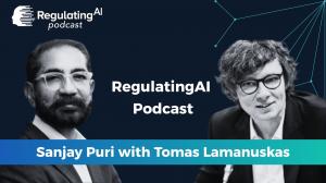 Sanjay Puri with Tomas Lamanuskas (ITU)
