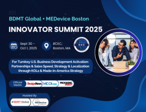 BDMT Global + MEDevice Boston Innovator Summit, Global MedTech, Korean Medical Devices