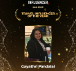 Gayathri Pandalai Wins ‘Travel Influencer of the Year’ at Influencer Magazine Awards 2025