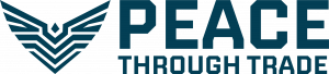 Peace Through Trade Blockchain logo, representing one of the world’s first Layer-1 sustainable Proof-of-Work blockchains with AI integration.