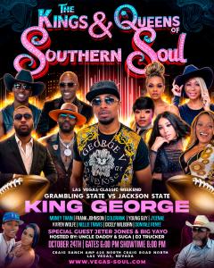 The countdown is on for one of the most anticipated HBCU football rivalries in the nation as Grambling State University and Jackson State University prepare to clash on Saturday, October 25, 2025 The Kings & Queens Southern Soul