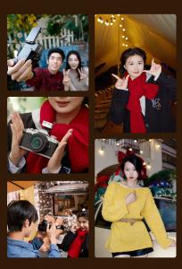 Portrait of a woman illuminated with the Zeniko ZF04 & ZF08 Mini Camera Flash showing soft, balanced lighting