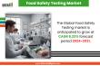 Global Food Safety Testing Market to Surge with AI, Biosensors & Rising Demand Amid Foodborne Illness Concerns