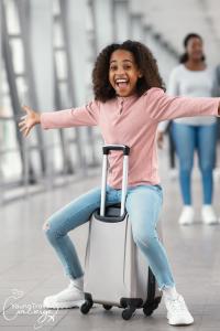 YTC Riding Suitcase Fun and Safe Travel