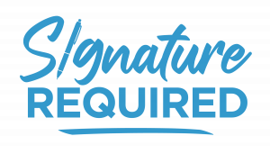 Signature Required Logo