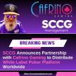 SCCG Announces Partnership with Cafrino Gaming to Distribute White Label Poker Platform Worldwide