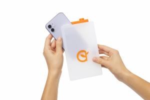 A Phone going into a NuKase
