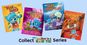 Collect all four books in the Bear in a Bow Tie picture book series