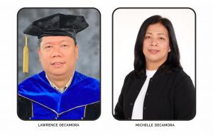 Dr. Lawrence Decamora and Michelle Decamora, authors of Java Essentials Volume 1 by Vibrant Publishers