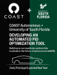COAST Autonomous Partners with the University of South Florida to Develop Automated PID Optimization Tool