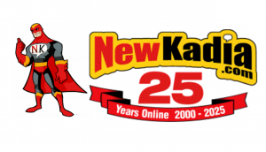 NewKadia.com LOGO 25th Anniversary 2000-2025