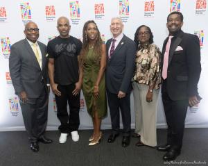 NY1 Errol Lewis, DMC, Toi Jackson, Mitchell Netburn, Colleen Taylor, Alicia McFarlane, Chuck Nice