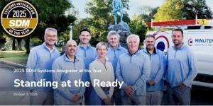 Minuteman Security & Life Safety, one of the fastest-growing security integrators in North America and a leading provider of integrated security and life safety solutions, has been named SDM Magazine’s 2025 Systems Integrator of the Year