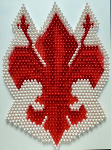 Vibrant artwork by Facundo Yebne titled Firenze Illuminated celebrating the spirit of Florence through color light and unity within The Sublime Essence of Light and Darkness installation