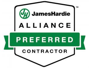 James Hardie Preferred Contractor Logo