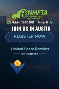 ViLogics, a leader in secure cloud infrastructure and cyber protection solutions, is proud to announce its official sponsorship of the NMFTA Cybersecurity Conference, taking place October 26–28, 2025 in Austin, TX Join viLogics and NMFTA cyber conference in Austin TX october 26-28 2025