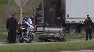 Motorcyclists Injured by Stalled Semi-Truck