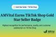 AMVital Earns TikTok Shop Gold Star Seller Badge for Excellence in Quality and Customer Satisfaction