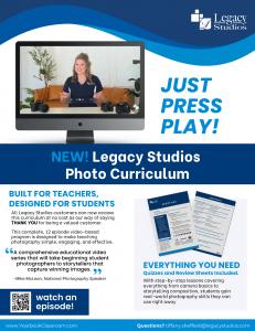 Legacy Studios Photo Curriculum Information Guide