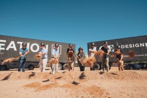 PODS® Phoenix, a local franchise of PODS® Moving and Storage, has officially broken ground on a new, state-of-the-art facility in Glendale