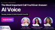 Eltropy to Host Webinar on AI Voice Technology for Credit Unions and Community Banks