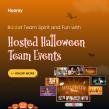 Hooray Teams Brings the Fun (and Fright) with Virtual Halloween Team-Building Events