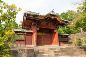 The Historic and Iconic Imperial Inscription Gate of Jōkeninden