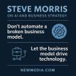 TechRound Features NEWMEDIA.COM Founder and CEO Steve Morris on Enterprise AI Strategy: Cautions Against Over-Automation