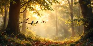 [The Forest Birds’ Song]_sample_ai_image_3
