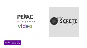 pevac video players for roku logos