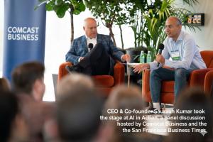 CEO Saurabh Kumar at Comcast Business event