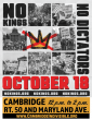 CAMBRIDGE RESIDENTS TO HOLD 'NO KINGS IN CAMBRIDGE 2' PEACEFUL PROTEST OCT. 18 AS PART OF NATIONAL DAY OF ACTION