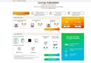Calculate your annual savings switching from paper towels to hand dryers with Saniflow
