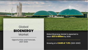 According to a new report published by Allied Market Research, The bioenergy market size was valued at $102 Bioenergy Market Statistics