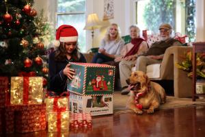 To celebrate the upcoming festive season, Birdy unveiled the Christmas packaging for its all-time bestsellers --- Birdfy Feeder 1 and Birdfy Feeder 2 Pro, making them the best choices for Christmas gifts A still shot of Birdfy's Christmas commercial