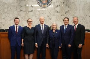 Group Picture with the Senators