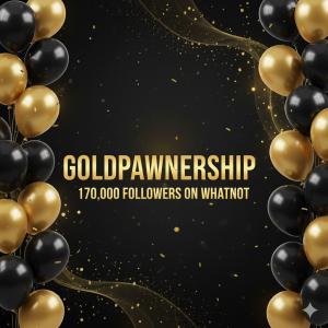 Goldpawnership surpasses 170,000 followers on WhatNot.  Buying & selling authenticate luxury designer handbags, jewelry, watches, & accessories.