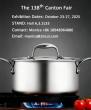 Discover China Food-safe Stainless Steel Cookware Manufacturer at China Import and Export Fair