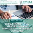 EMMA International Consulting Group, Inc. Launches Financial Services for Life Sciences Companies