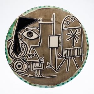 Picasso Jacqueline Plate
