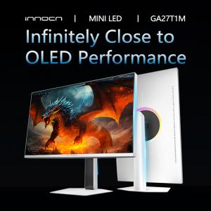 INNOCN, a global innovator in display technology, proudly unveils its newest performance gaming display — the GA27T1M, a 27-inch QHD (2560×1440) Mini LED monitor featuring a blazing 320Hz refresh rate, 1ms response time, and the company’s newly developed MPCS (Moving Picture Clear and Smooth Motion) Technology
