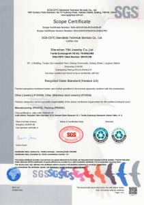 PVD Stainless Steel Leather Hardware Manufacturer YIBI Earns GRS and RCS Certification 11 China Top Custom Stainless Steel Bag Hardware Manufacturer with RCS certification