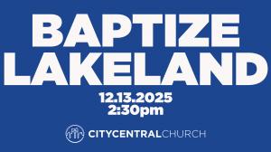 Baptize Lakeland image with date and time