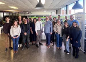 Team Photo - Matt Lohr Visit