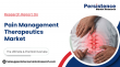 Pain Management Therapeutics Market Exhibits 3.7% CAGR through 2032, Reports Persistence Market Research