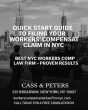 Cass & Peters Releases Multilingual 'Quick Start Guide' to Filing a New York Workers’ Compensation Claim